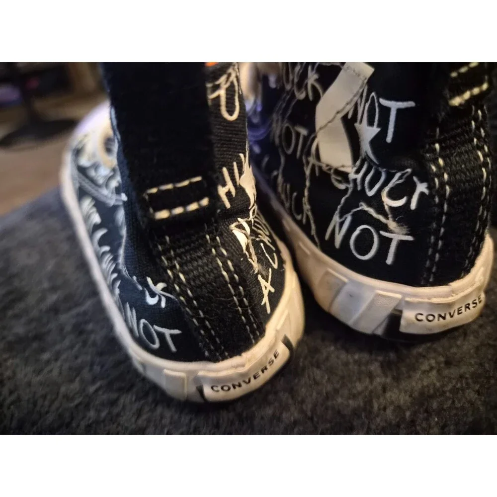 Toddlers Size 6 - Converse Chuck Hi UNT1TL3D - Black🔥🔥🔥Great Condition 🔥🔥